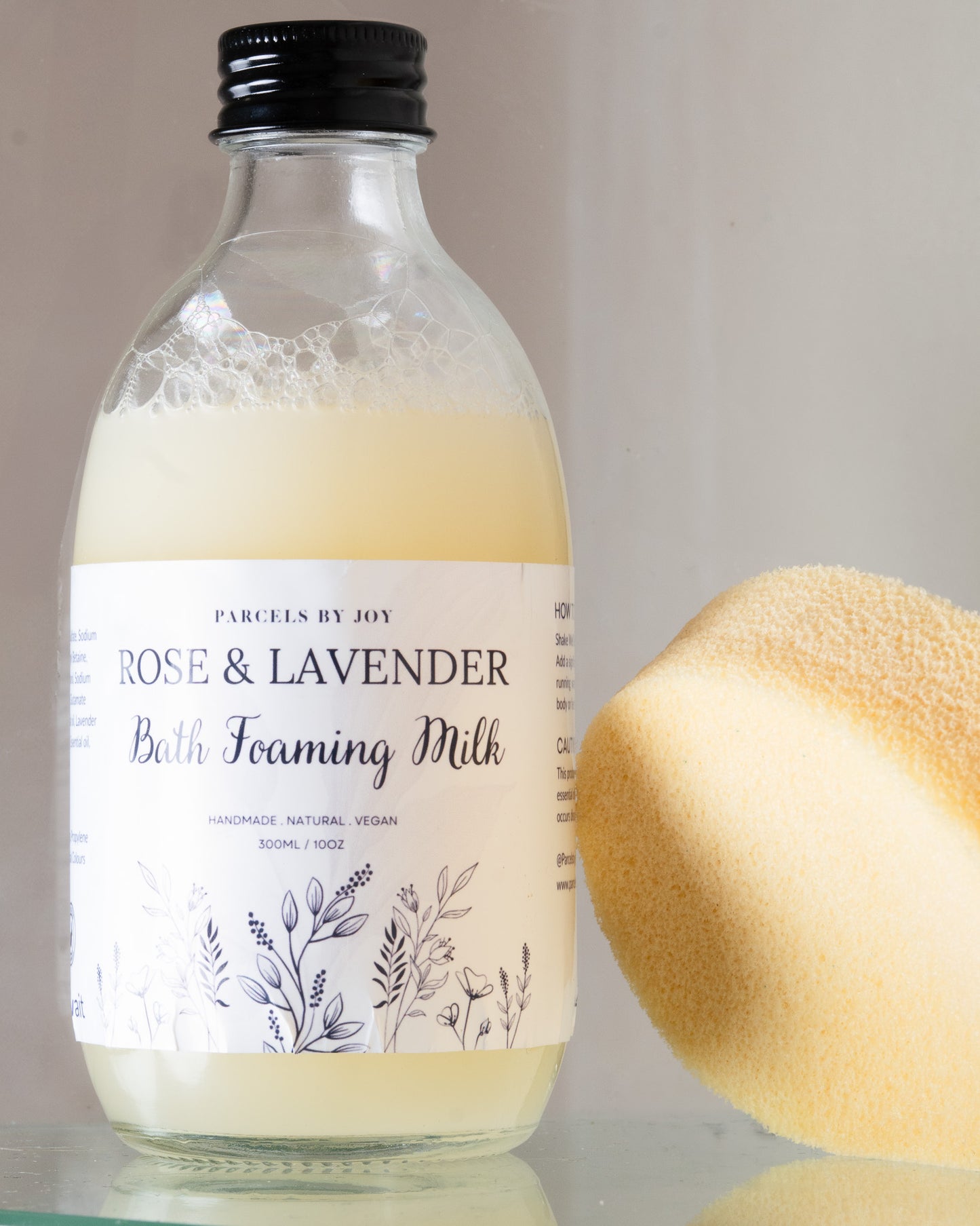 The Rose & Lavender Bath Foaming Milk