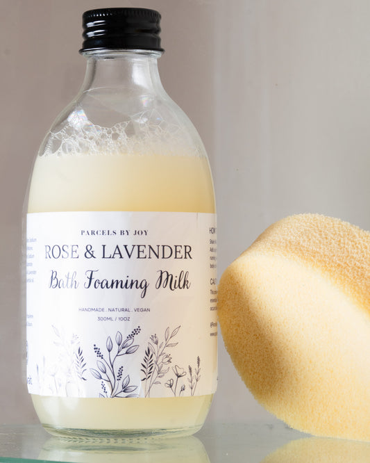 The Rose & Lavender Bath Foaming Milk