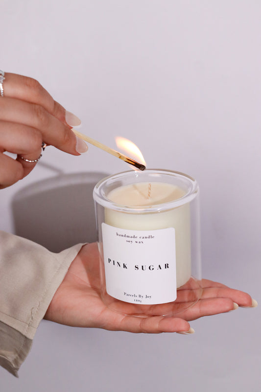 The Pink Sugar Candle