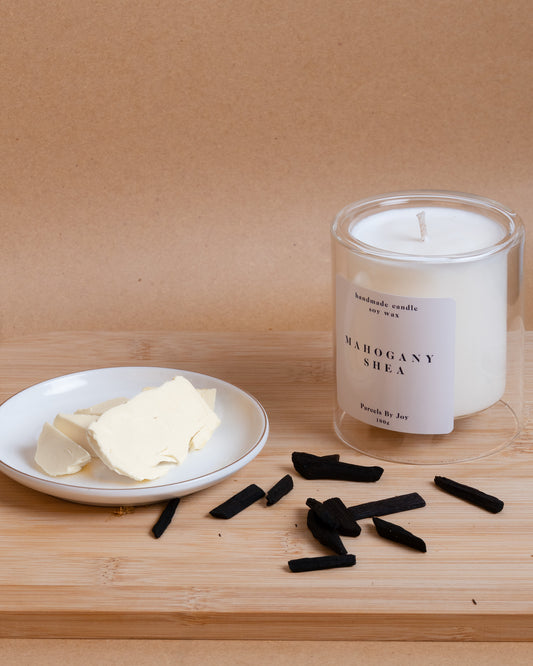 The Mahogany Shea Candle