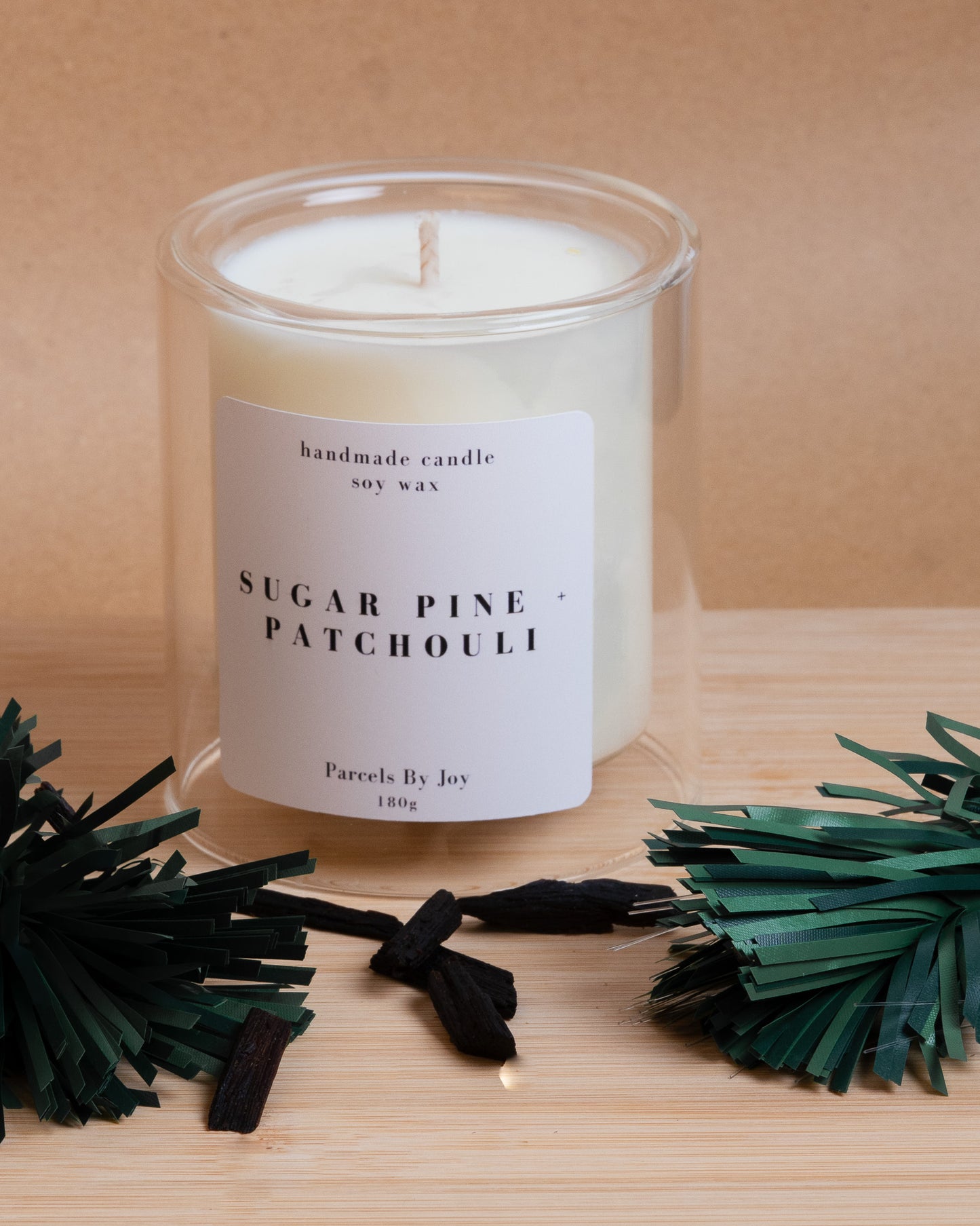 The Sugar Pine & Patchouli Candle