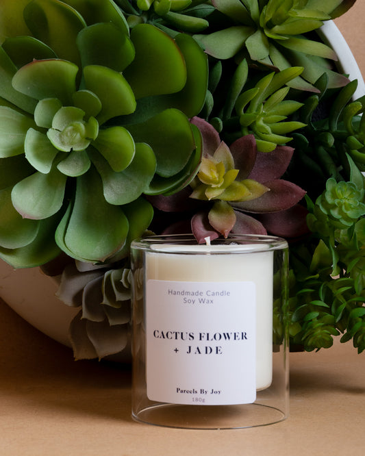 Cactus Flower and Jade