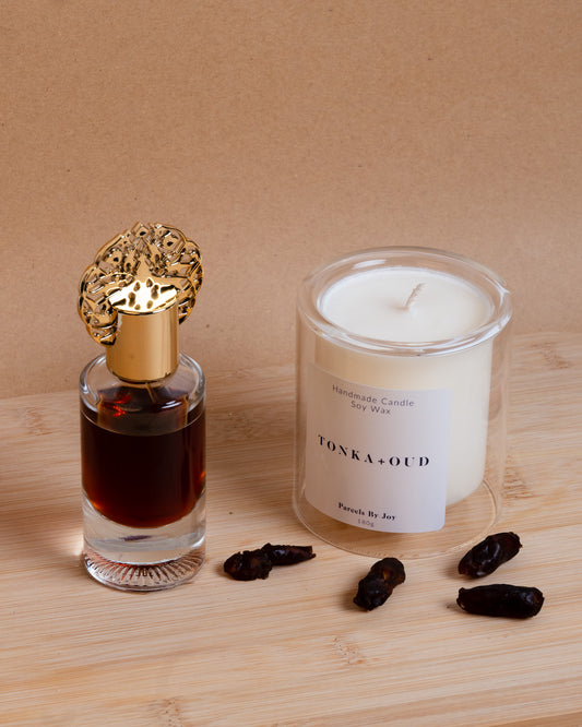 The Tonka & Oud Candle