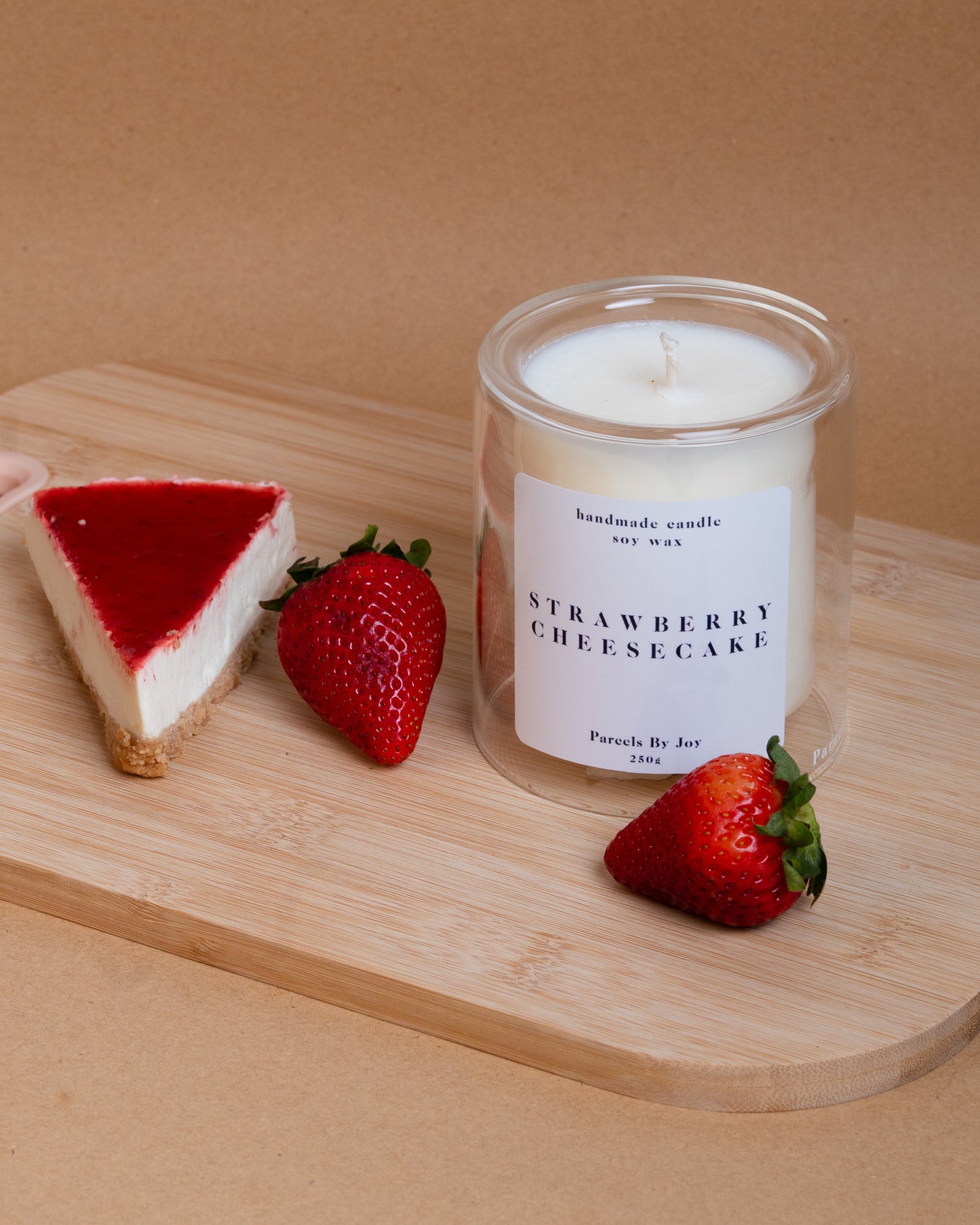 The Strawberry Cheesecake Candle