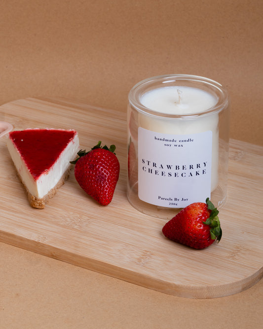 The Strawberry Cheesecake Candle