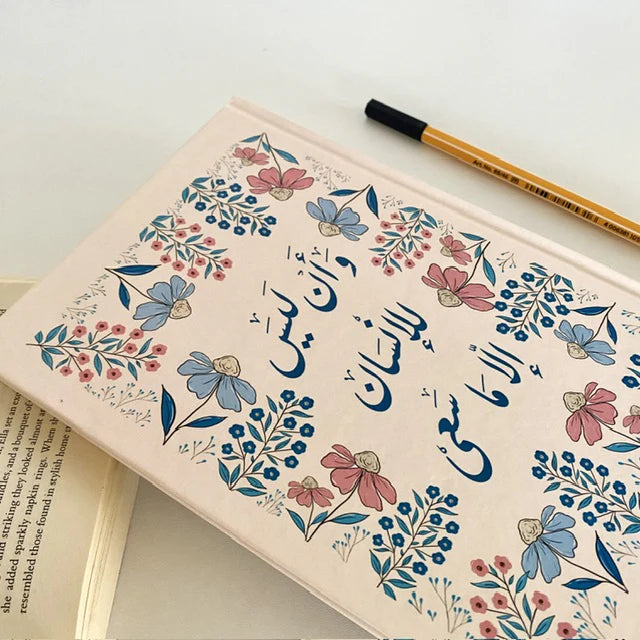 Spring Notes Hardcover Journal